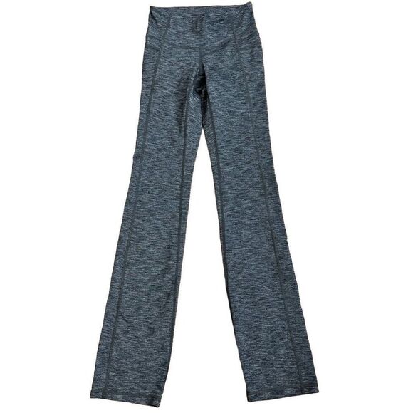 Athleta Straight Up Yoga Pants Flare Leggings Heather Gray XXS - Picture 1 of 5
